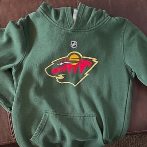 MN Wild Hoodie, Youth Sz Large 14/16. EUC.